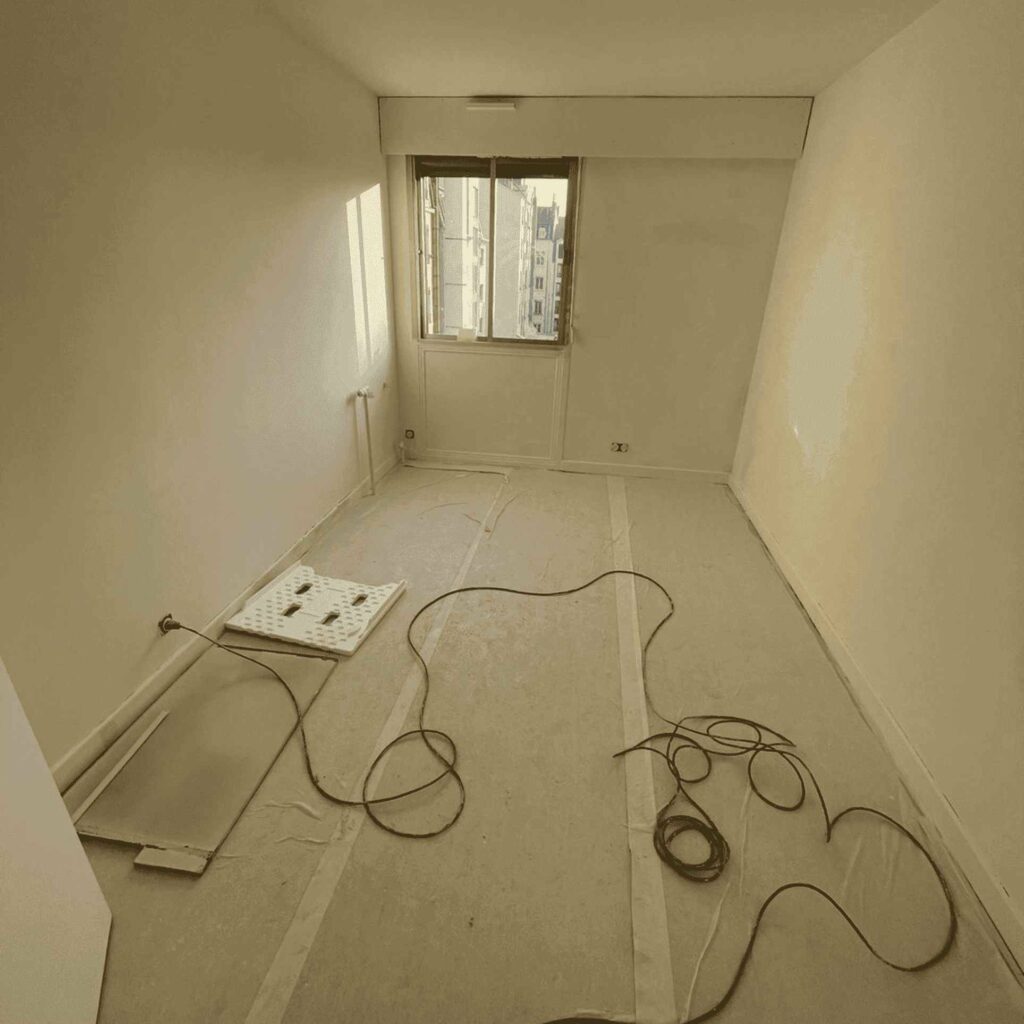 chantier chambre avant nettoyage lyon 